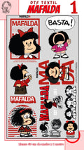 Lienzo TEXTIL Mafalda