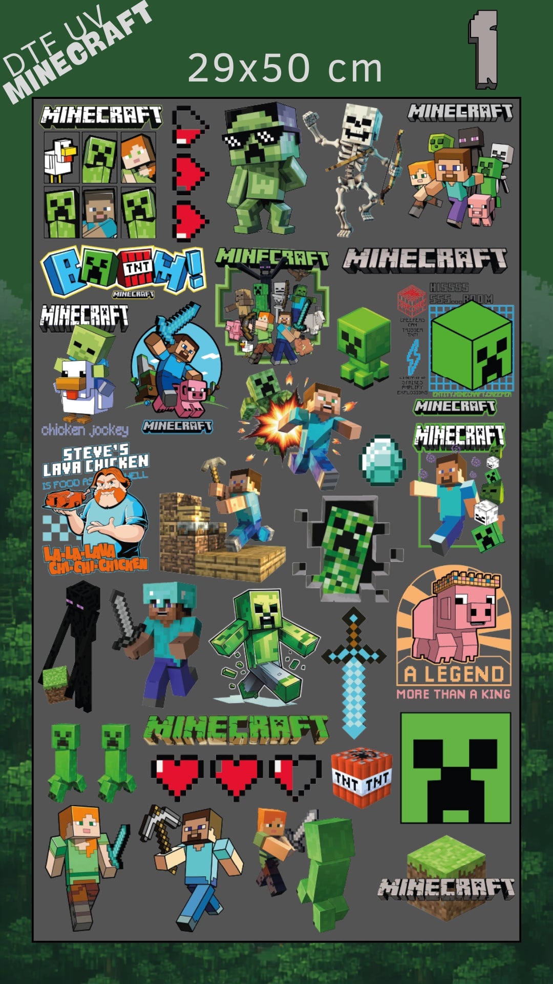 Lienzo UV minecraft