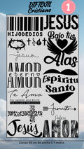 Lienzo Textil cristianos