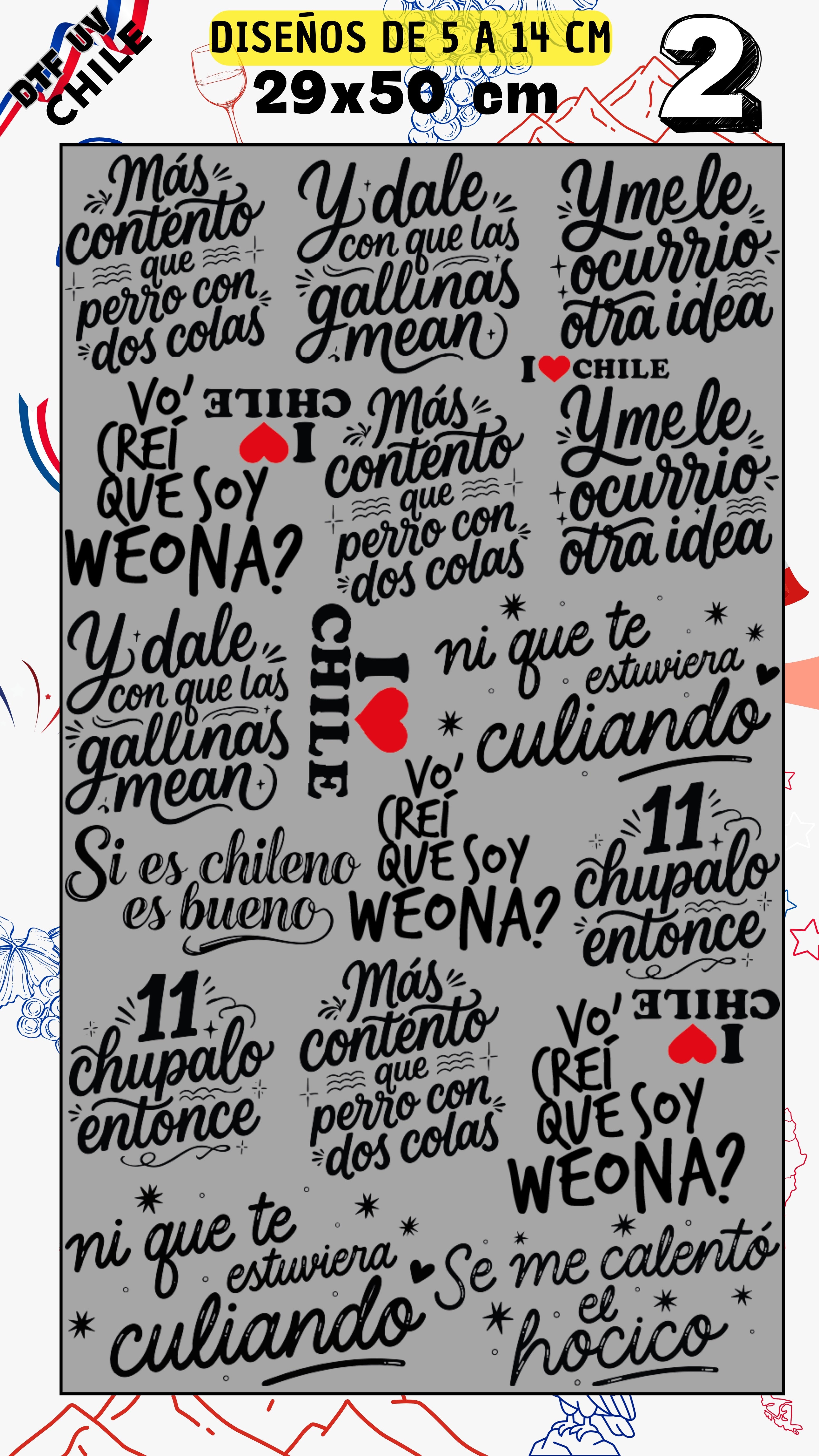 Lienzo UV Chile 18sept