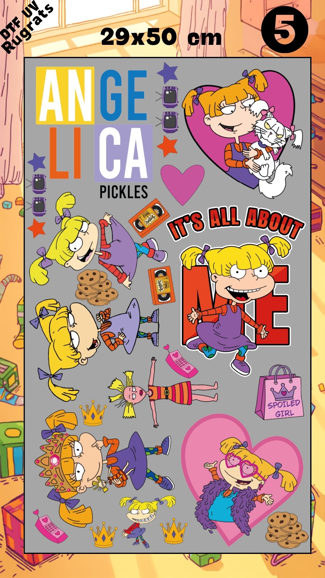 Lienzo UV Rugrats