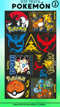 Lienzo TEXTIL POKEMON