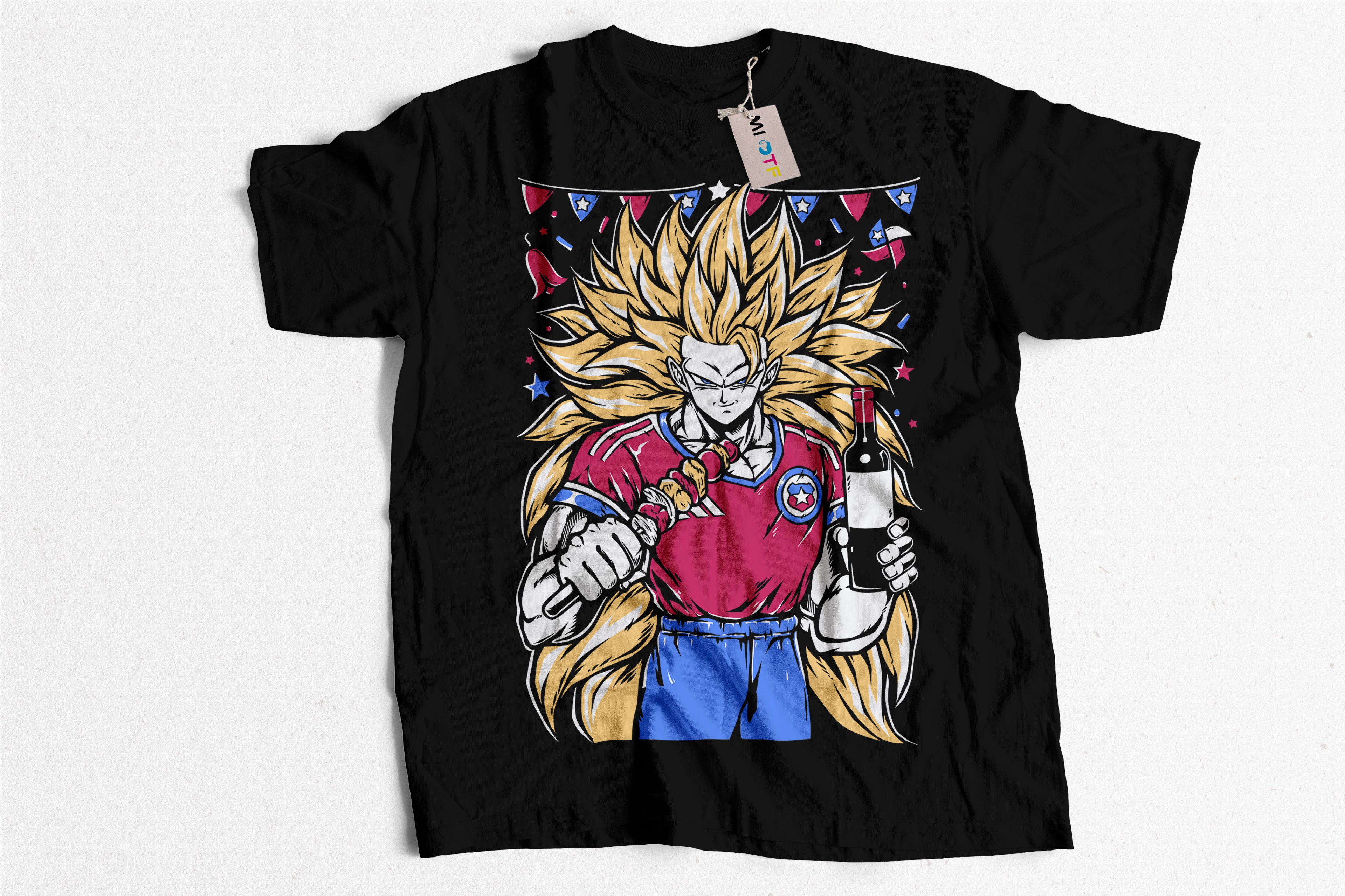 Polera GOKU SSJ3 septiembre